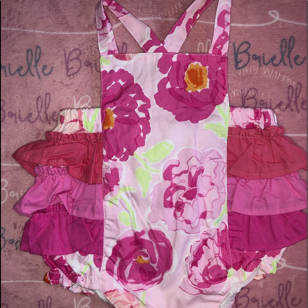 Ruffle romper